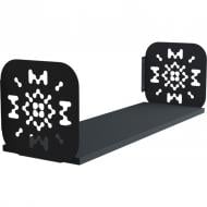 Полиця навісна Metkas Home Дім 900x220x220 мм антрацит (DPN02233 09022 11)