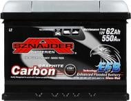 Акумулятор автомобільний SZNAJDER Carbon Start Stop EFB (562 05) 62Ah 550A 12V «+» праворуч