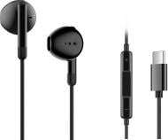 Навушники Ergo VM-730 Type-C Earphones black (VM-730K)