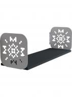 Полка навесная Metkas Home Дом 220x700x220 мм белый глянец/антрацит (DPN02233 07022 11)