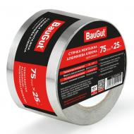 Лента клейкая алюминиевая армированная 75 мм x 25 м BauGut Лента клейкая алюминиевая армированная 75 мм x 25 м BauGut