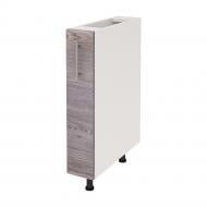 Тумба нижня Руна МНК 150x818x520 мм дуб димчастий/білий ROKO