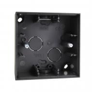 Коробка для наружного монтажа Schneider Electric Merten универсальная антрацит MTN524114