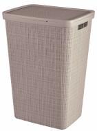 Кошик для білизни Curver 263717 бежевий Jute 58 л 600x430x340 мм Кошик для білизни Curver 263717 бежевий Jute 58 л 600x430x340 мм