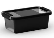 Ящик для зберігання KIS 237549 чорний Bi Box XS 100x270x160 мм