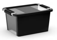 Ящик для зберігання KIS 237568 чорний Bi Box S 190x370x260 мм