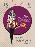 Носки Интуиция Bravo 15 den р.one size бежевый 2 шт.