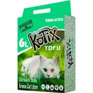 Наполнитель соевый Kotix TOFU зеленый чай 6 л 2,5 кг