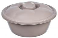 Миска малая с крышкой 2,7 л серая Миска малая с крышкой 2,7 л серая