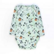 Боди детское для мальчика Dexter`s Excavator р.86 голубой 904231