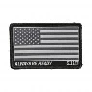 Нашивка 5.11 Tactical "USA FLAG WOVEN PATCH"