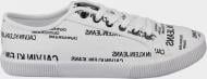 Кроссовки мужские Calvin Klein VULCANIZED SNEAKER LACEUP AOP CO YM0YM00077-YAF р.40 белые