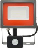 ВИТРИНА! Прожектор с датчиком движения Jazzway PFL-SC 30 Вт IP54 серый 5001411