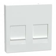 Накладка модульная Schneider Electric Merten белый MTN4562-0325