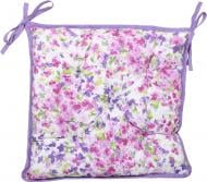 Подушка на стул Акварель Сиреневые цветы 40х40 см La Nuit
