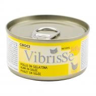 Корм влажный для взрослых котов VIBRISSE JELLY куриное филе в желе 70 г