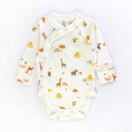 Боди детское унисекс Dexter`s Little Africa р.62 белый с рисунком 904123