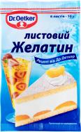 Желатин пищевой листовой 10 г Dr. Oetker (4000521012397)