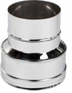 Переходник дымоходный 1 мм нерж Ф100+/150- мм Versia-Lux