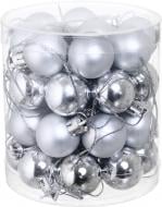 Набір ялинкових куль 4 кольори в асортименті d 30 мм 36 шт./уп.