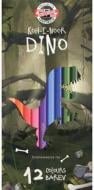 Карандаши цветные Dino 12 шт. 3592012007Ks Koh-i-Noor Карандаши цветные Dino 12 шт. 3592012007Ks Koh-i-Noor