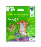 Наполнитель SUNCAT AROMATIC с добавлением мяты 3 кг Наполнитель SUNCAT AROMATIC с добавлением мяты 3 кг