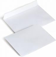 Конверт почтовый Е65 (110х220мм), 25 шт/уп, самокл.,бумага офсет (белая), 75г/м2