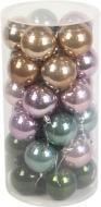 Набор елочных шаров Перл микс цветов d 60 мм 30 шт./уп.