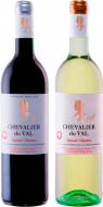 Набор PETER MERTES вина Chevalier du Val Vin Blanc Moelleux + Chevalier du Val Vin Rouge Moelleux 0,75 л