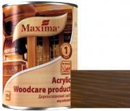 Декоративное и защитное средство для древесины Maxima акриловое тиковое дерево глянец 0,75 л