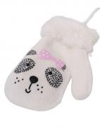 Варежки Yoclub р.10 /белый RED-0011G-AA1A#000010