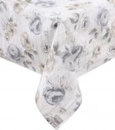 Скатерть Loft Каменные розы 136x180 см бежевый с серым La Nuit
