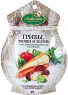 Смесь пряноароматическая Любисток кусочками Грибы, овощи и зелень