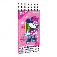 Карандаши цветные 12 цветов Minnie Mouse YES Карандаши цветные 12 цветов Minnie Mouse YES