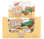 Конфеты Like на фруктозе со стевией 40 г 40 г Конфеты Like на фруктозе со стевией 40 г 40 г