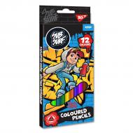 Карандаши цветные 12 цветов SubSurf YES Карандаши цветные 12 цветов SubSurf YES