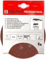 Круг шлифовальный Sparky  125 мм 40 Р 5 шт.