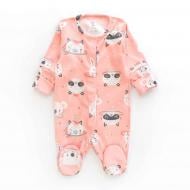 Комбинезон ясельный для девочки Dexter`s Pink panda р.50 900171