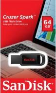 Флеш-память SanDisk CRUZER SNAP 64 ГБ USB 2.0 black (SDCZ61-064G-G35)