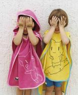 Рушник FRIENDS PONCHO KIDS 004264-310 S фуксія Arena