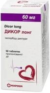 Дикор лонг №50 у бан. таблетки 60 мг