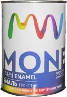 Емаль MONE алкідна ПФ-115К жовтий глянець 0,9 кг