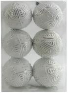 Набор шаров цветок YE25B350-17 d 8 мм 6 шт./уп.