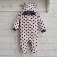 Чоловічок для дівчинки Blanka Горошок р.74 рожевий 110082