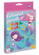 Олівці кольорові 18 кольорів Mermaid YES