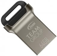 Флеш-память Team C162 64 ГБ USB 3.0 silver (TC162364GB01)