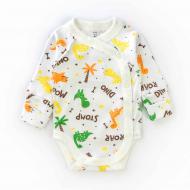 Боді дитяче для хлопчика Dexter`s Roar р.62 білий із малюнком 904182