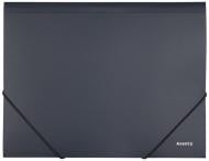 Папка на резинках А4 1508-03-a сіра Axent Папка на резинках А4 1508-03-a сіра Axent