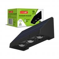 Светильник на солнечной батарее Eurolamp 1 Вт IP54 черный LED-0,3W/3000K(SL)S