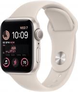 Смарт-часы Apple Watch SE GPS (2 gen) 40mm Starlight Aluminium Case with Starlight Sport Band